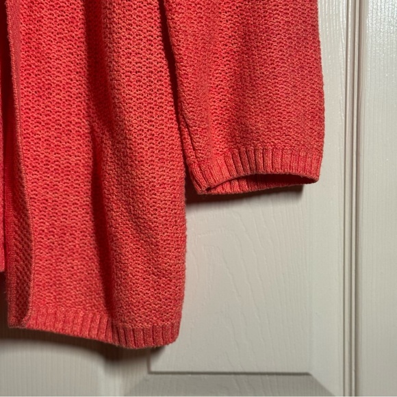 Christopher & Banks Vibrant Coral Cardigan Size S - Picture 4 of 10